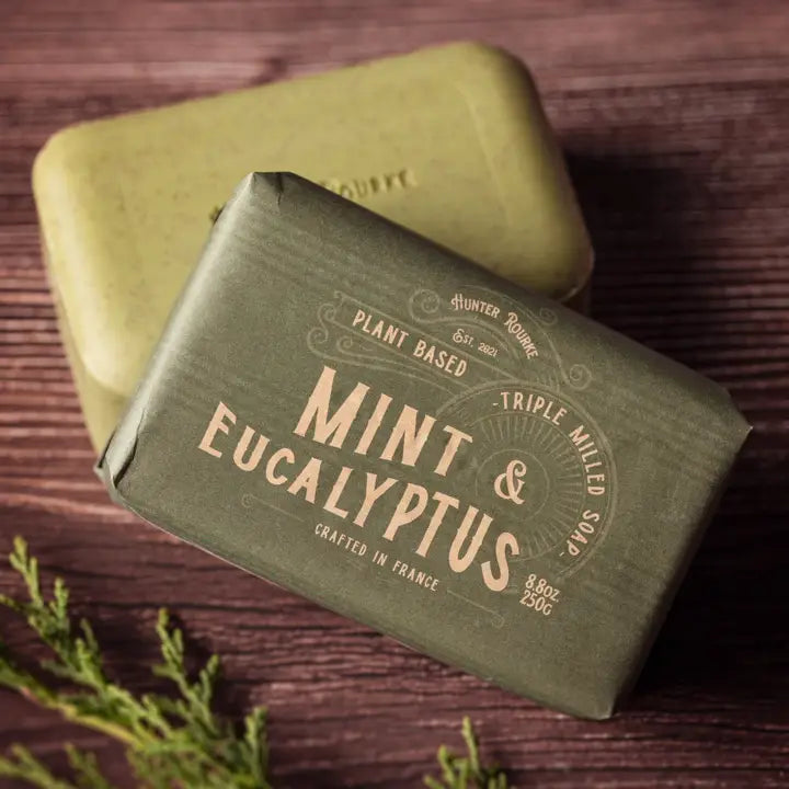 Hunter Rourke 250g Soap - Mint Eucalyptus