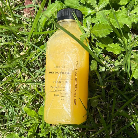 New  Pineapple Sea Moss Lemonade - Weight Loss Juice